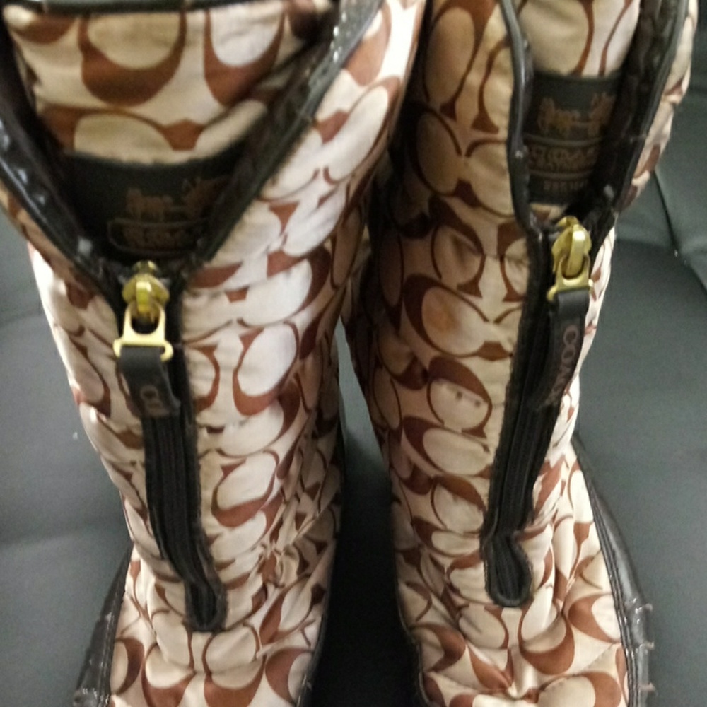 Coach boots Brown size 7